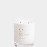 Brooklyn Candle Studio | Maui Escapist Candle - SHOP YUCCA Candles BROOKLYN CANDLE STUDIO - YUCCA, Best boutique shopping in Denver, shop local, special gifts, white maui candle, double wick.