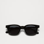 Chimi - 02 Sunglasses - Black - YUCCA, Artistic sunglasses for women, boutique near me, minimalist sunglasses.