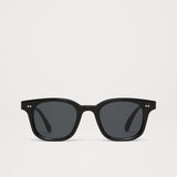 Chimi - 02 Sunglasses - Black - YUCCA, Artistic sunglasses for women, boutique near me, minimalist sunglasses.