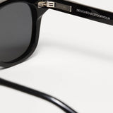 Chimi - 02 Sunglasses - Black - YUCCA, Artistic sunglasses for women, boutique near me, minimalist sunglasses.