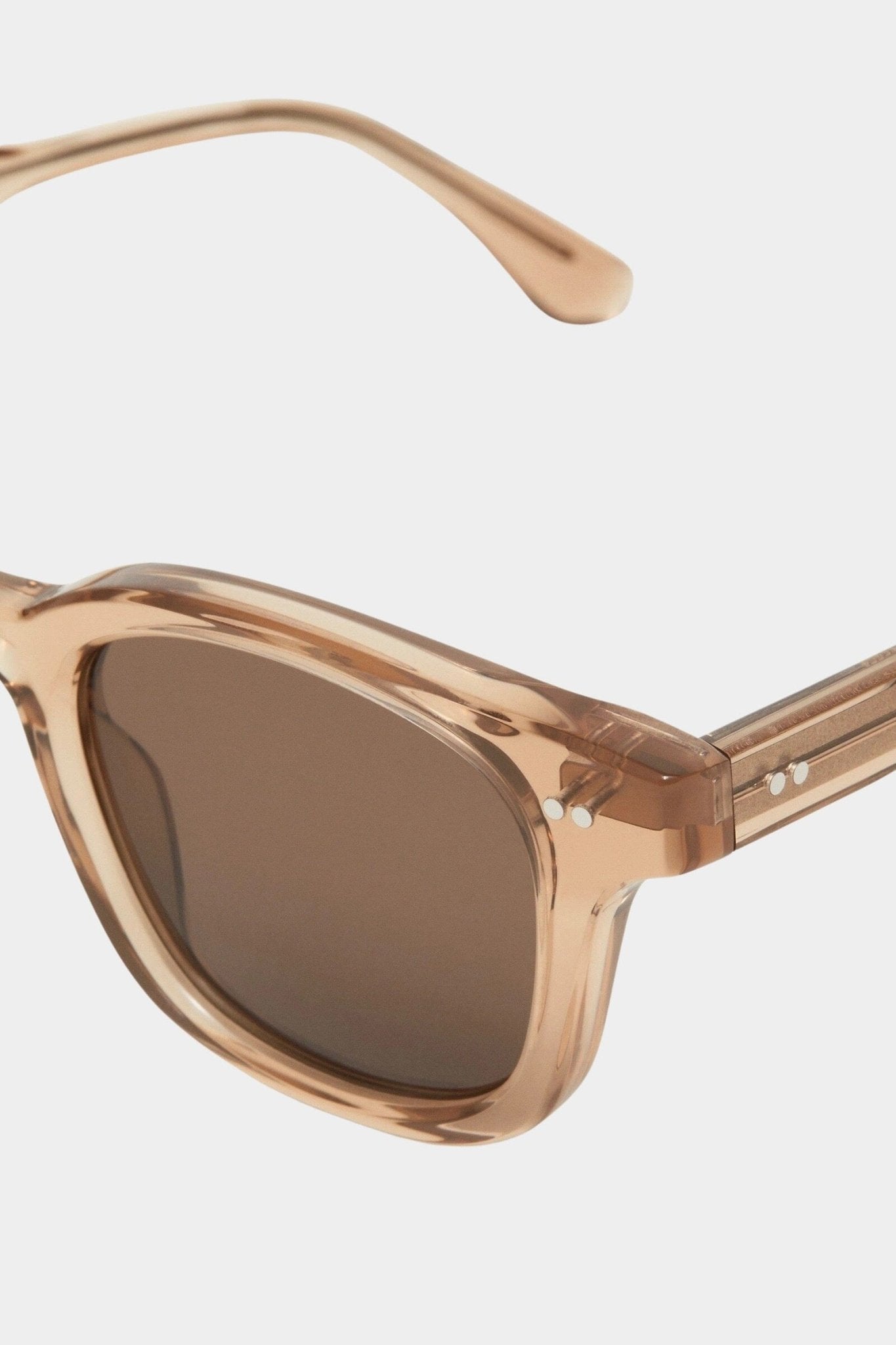 Chimi | 02 Sunglasses In Light Brown - SHOP YUCCA Sunglasses CHIMI - YUCCA, Artistic sunglasses for women, boutique near me, boutique stores near me, minimalist sunglasses, shop local Denver. 