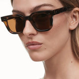 CHIMI | 04 Sunglasses In Tortoise - SHOP YUCCA Sunglasses CHIMI - YUCCA, Artistic sunglasses for women, boutique near me, boutique stores near me, minimalist sunglasses, shop local Denver.