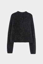 CORDERA | Baby Alpaca Polo Sweater - Anthracite - SHOP YUCCA Knitwear CORDERA- YUCCA Yucca store Denver, women’s clothing boutique near me, high quality capsule wardrobe, boutiques near me, women’s high quality sweaters