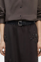 CORDERA | Classic Belt - Black Crocodile - SHOP YUCCA Belts CORDERA - YUCCA Artistic clothing for women, boutique near me, boutique stores near me, capsule wardrobe, fashion for women over 50