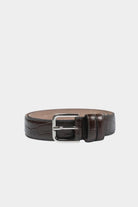 CORDERA | Classic Belt - Brown Crocodile - SHOP YUCCA Belts CORDERA - YUCCA Artistic clothing for women, boutique near me, boutique stores near me, capsule wardrobe, fashion for women over 50