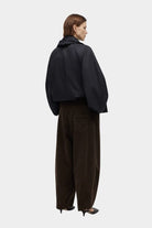 CORDERA | Corduroy Baggy Pants - Brown - SHOP YUCCA Bottoms CORDERA- YUCCA Artistic clothing for women, boutique near me, boutique stores near me, cherry creek boutiques, fashion for women over 50
