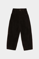 CORDERA | Corduroy Baggy Pants - Brown - SHOP YUCCA Bottoms CORDERA- YUCCA Artistic clothing for women, boutique near me, boutique stores near me, cherry creek boutiques, fashion for women over 50