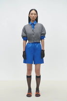 Cordera | Cotton & Cashmere Top In Grey - SHOP YUCCA Shirts & Tops CORDERA - YUCCA 