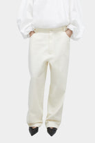 CORDERA | Cotton Straight Pants - Natural - SHOP YUCCA Bottoms CORDERA- YUCCA Artistic clothing for women, boutique near me, boutique stores near me, capsule wardrobe, fashion for women over 50