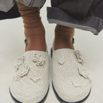 Cordera - Crochet Mule - Natural - Footwear - YUCCA, women’s high quality shoes, womens luxury shoes, womens online footwear.