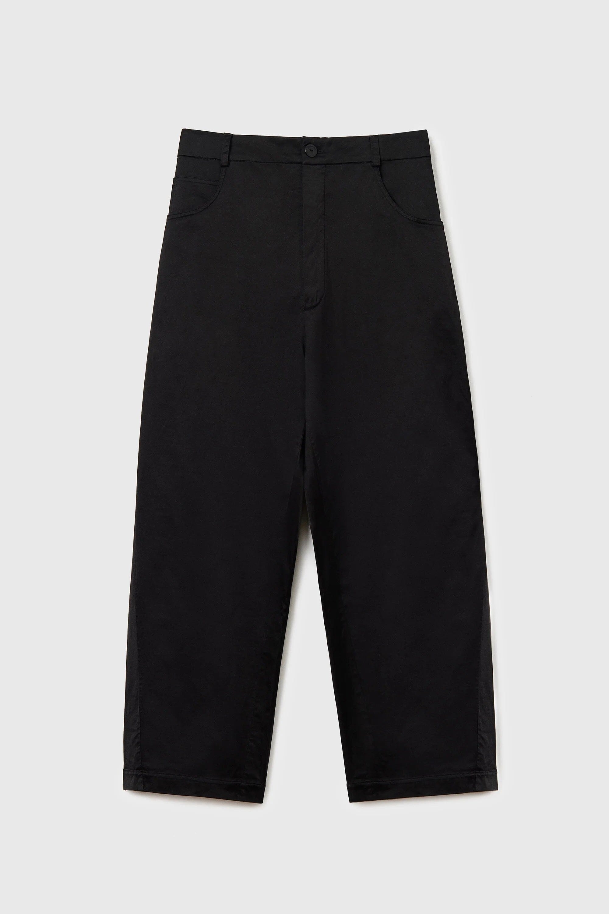 Cordera | Satin Straight Pants In Black - SHOP YUCCA Pants CORDERA - YUCCA 