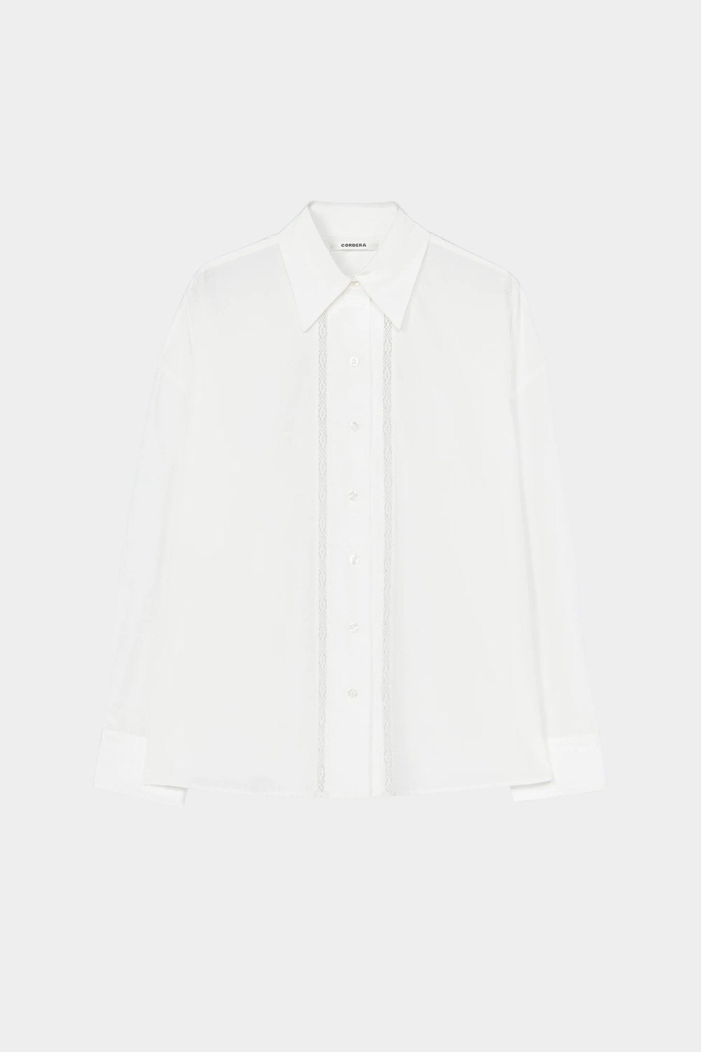 Cordera - Lace Shirt - White - Shirts & Tops - YUCCA, chic outfits for women, unique clothes, women’s clothing store Denver.