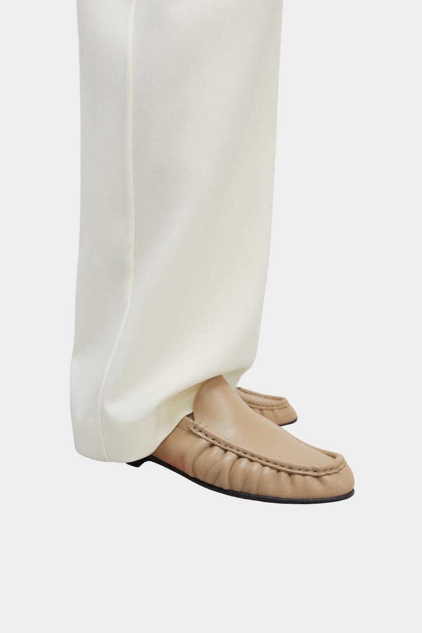 Cordera - Leather Loafer - Rama Beige - Shoes - YUCCA, women’s clothing website, women’s high quality shoes.