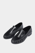 CORDERA | Leather Loafer - Rama Crocodile Black - SHOP YUCCA Footwear CORDERA - YUCCA Women’s clothing store Denver, women’s clothing website, women’s elevated basics, women’s high quality shoes, women’s luxury shoes, women’s online footwear