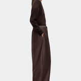 Cordera Maxi Pants Brown side profile