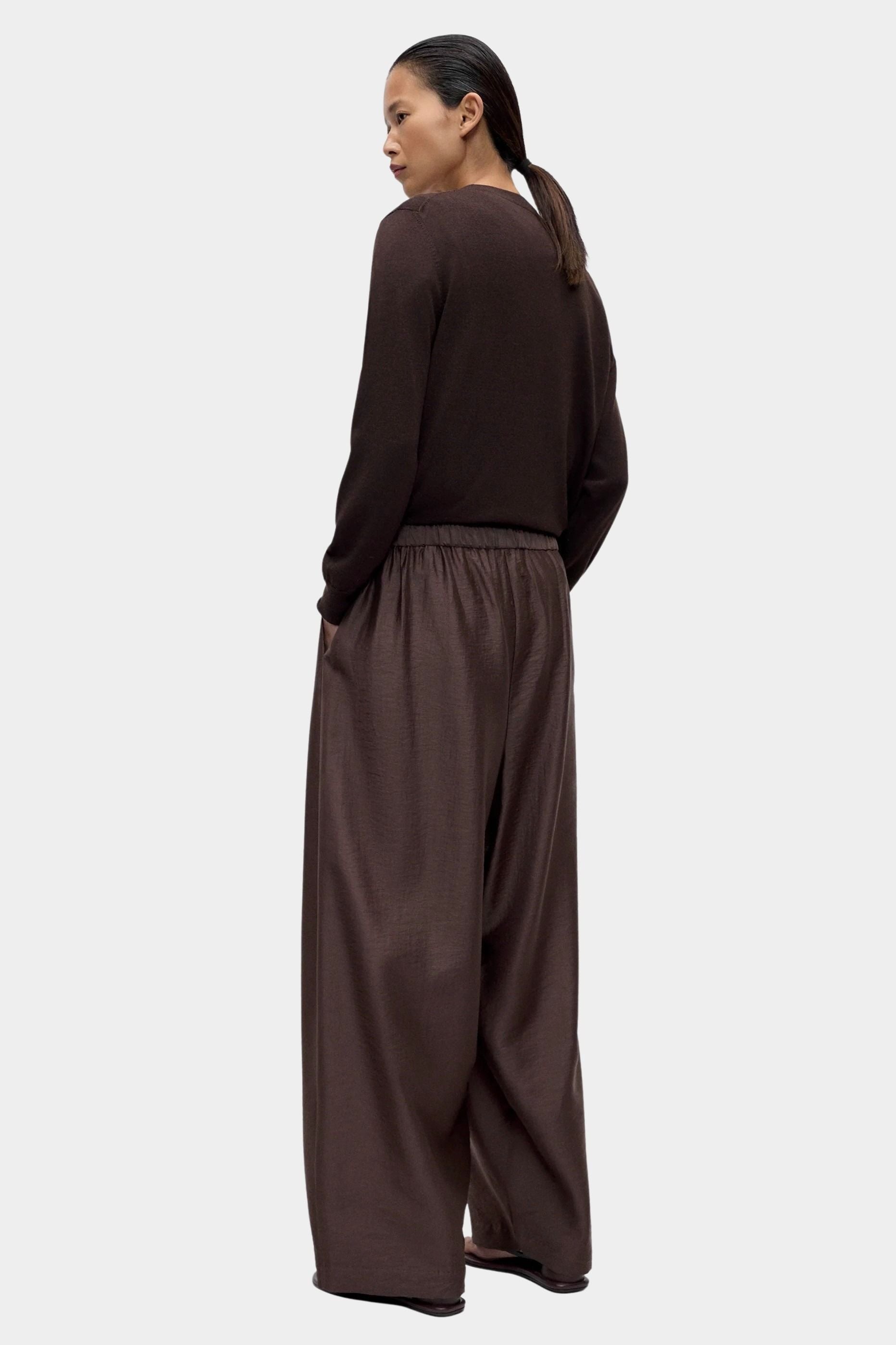 Cordera Maxi Pants Brown back view