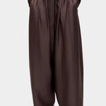 Cordera Maxi Pants Brown full-length front view