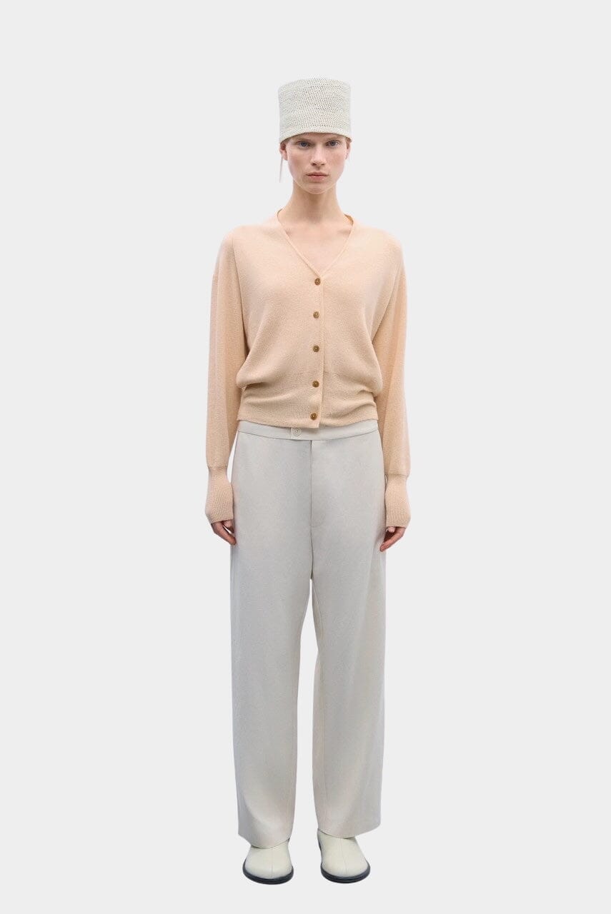 Cordera - Merino Cashmere Cardigan - Peach - Cardigan - YUCCA, Yucca store Denver, high quality capsule wardrobe.
