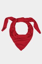 CORDERA | Merino Wool Bandana - Red - SHOP YUCCA Bandana CORDERA - YUCCA Artistic clothing for women, boutique near me, boutique stores near me, capsule wardrobe, fashion for women over 50
