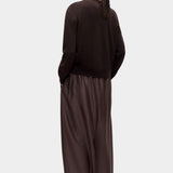 Cordera Merino Wool Button Cardigan back view