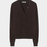 Cordera Merino Wool Button Cardigan garment-only view