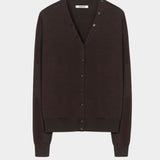 Cordera Merino Wool Button Cardigan garment-only view