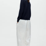 Cordera Merino Wool Button Cardigan side profile