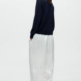Cordera Merino Wool Button Cardigan side profile