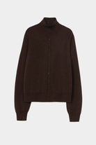 CORDERA | Merino Wool Buttoned Sweater - Espresso - SHOP YUCCA Knitwear CORDERA- YUCCA Yucca store Denver, women’s clothing boutique near me, high quality capsule wardrobe, boutiques near me, women’s high quality sweaters