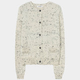 Cordera Merino Wool Flecked Cardigan garment-only view