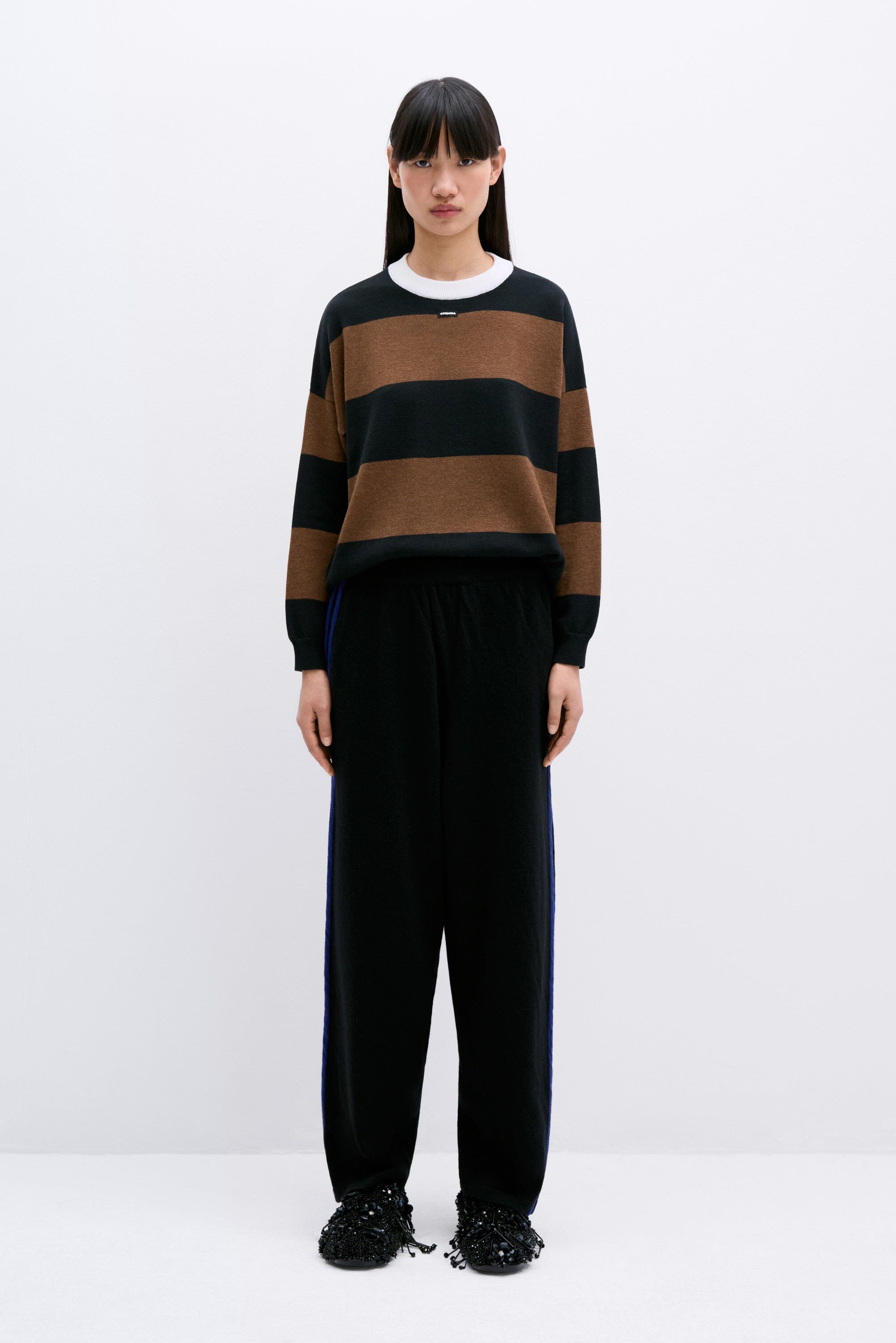 Cordera | Merino Wool Striped Sweater - SHOP YUCCA Sweater CORDERA - YUCCA 