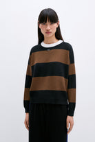 Cordera | Merino Wool Striped Sweater - SHOP YUCCA Sweater CORDERA - YUCCA 