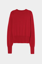 CORDERA | Merino Wool Sweater - Red - SHOP YUCCA Knitwear CORDERA- YUCCA Artistic clothing for women, boutique near me, boutique stores near me, cherry creek boutiques, fashion for women over 50