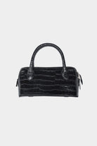 Cordera | Mini Bag Crocodile In Black - SHOP YUCCA Handbags CORDERA - YUCCA Women’s clothing store Denver, women’s clothing website, women’s elevated basics, women’s high quality bags, women’s luxury bags, and women’s online bag