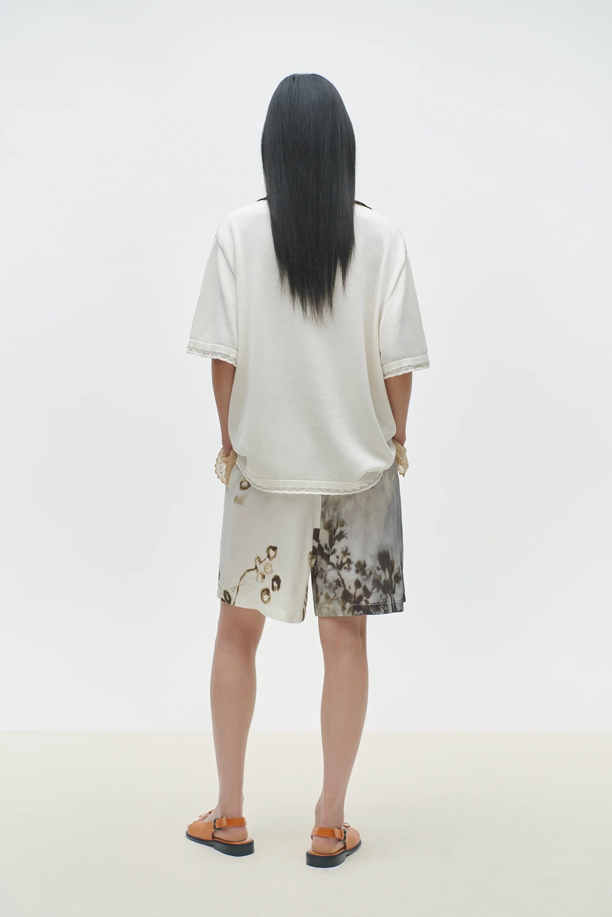 Cordera | Organic Cotton Pointelle Polo In Natural - SHOP YUCCA Shirts & Tops CORDERA - YUCCA 