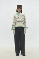 Cordera | Organic Cotton Polo Sweater In Multicolor - SHOP YUCCA Sweater CORDERA - YUCCA 