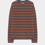 Cordera Organic Cotton Striped Long-Sleeve Tee garment-only view