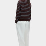 Cordera Organic Cotton Striped Polo back view