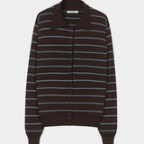 Cordera Organic Cotton Striped Polo garment-only view