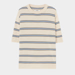 Cordera Organic Cotton Striped T-Shirt garment-only view
