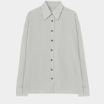 Cordera Pinstriped Oversized Shirt garment-only view