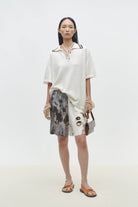 Cordera | Printed Bermuda In Bicolor - SHOP YUCCA Skirts CORDERA - YUCCA 