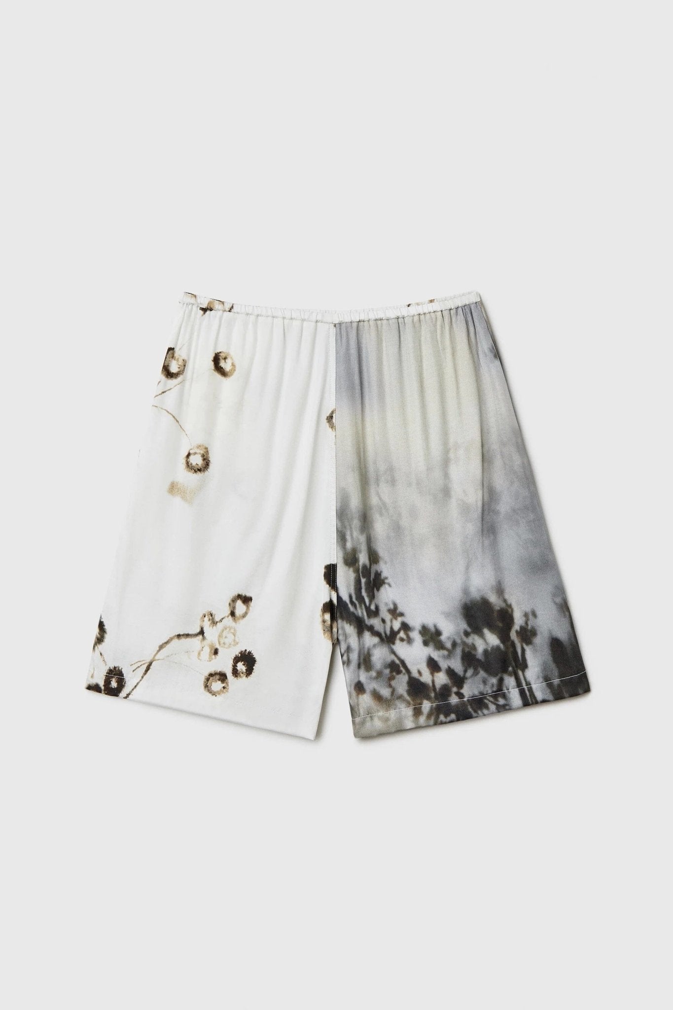 Cordera | Printed Bermuda In Bicolor - SHOP YUCCA Bottoms CORDERA - YUCCA Artistic clothing for women, boutique near me, boutique stores near me, capsule wardrobe, fashion for women over 50