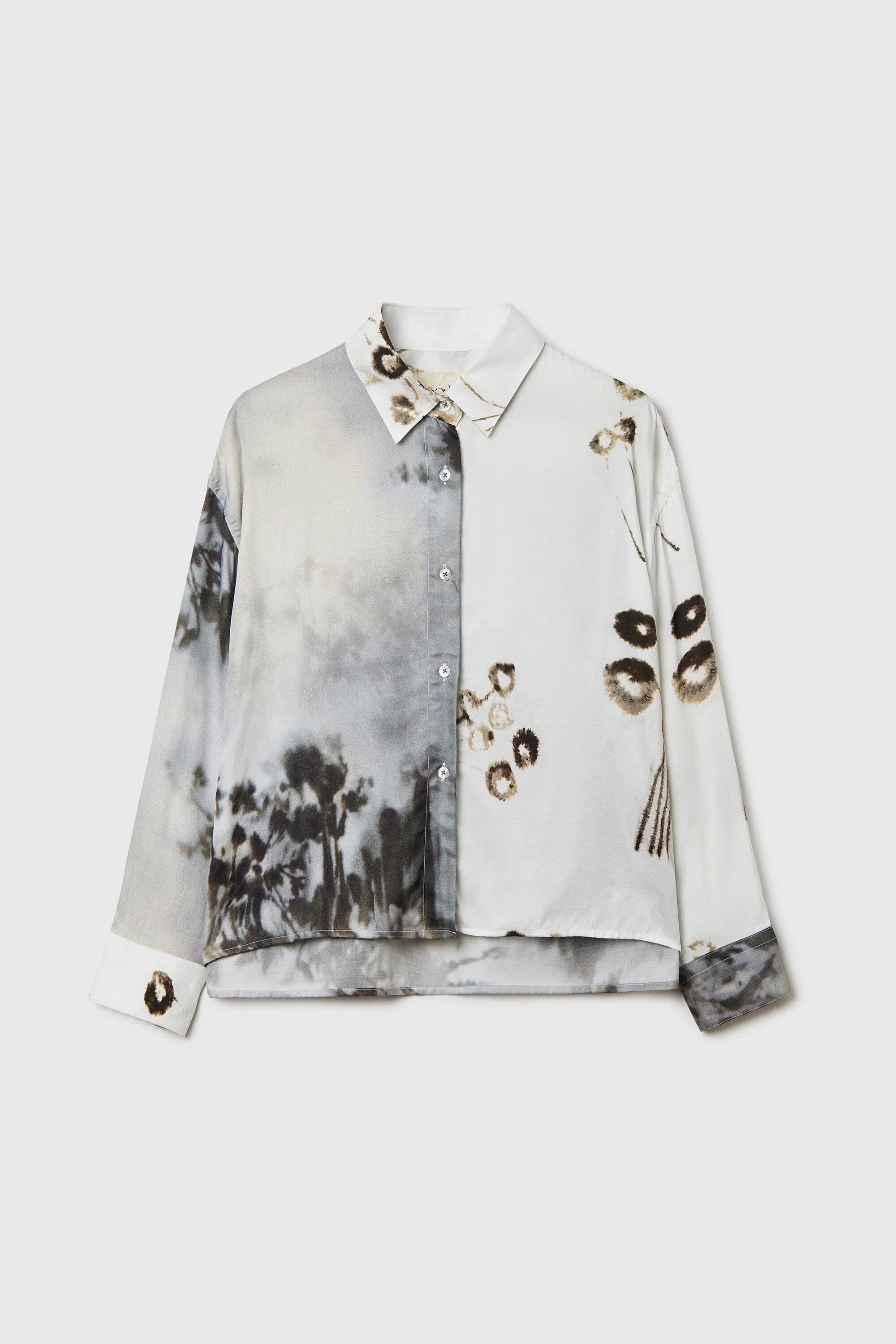 Cordera | Printed Classic Shirt In Bicolor - SHOP YUCCA Shirts & Tops CORDERA - YUCCA 