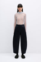 CORDERA | Satin Curved Pants In Night - SHOP YUCCA Pants CORDERA - YUCCA 