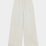 CORDERA - Satin Drawstring Pants, Perla - YUCCA - Pants