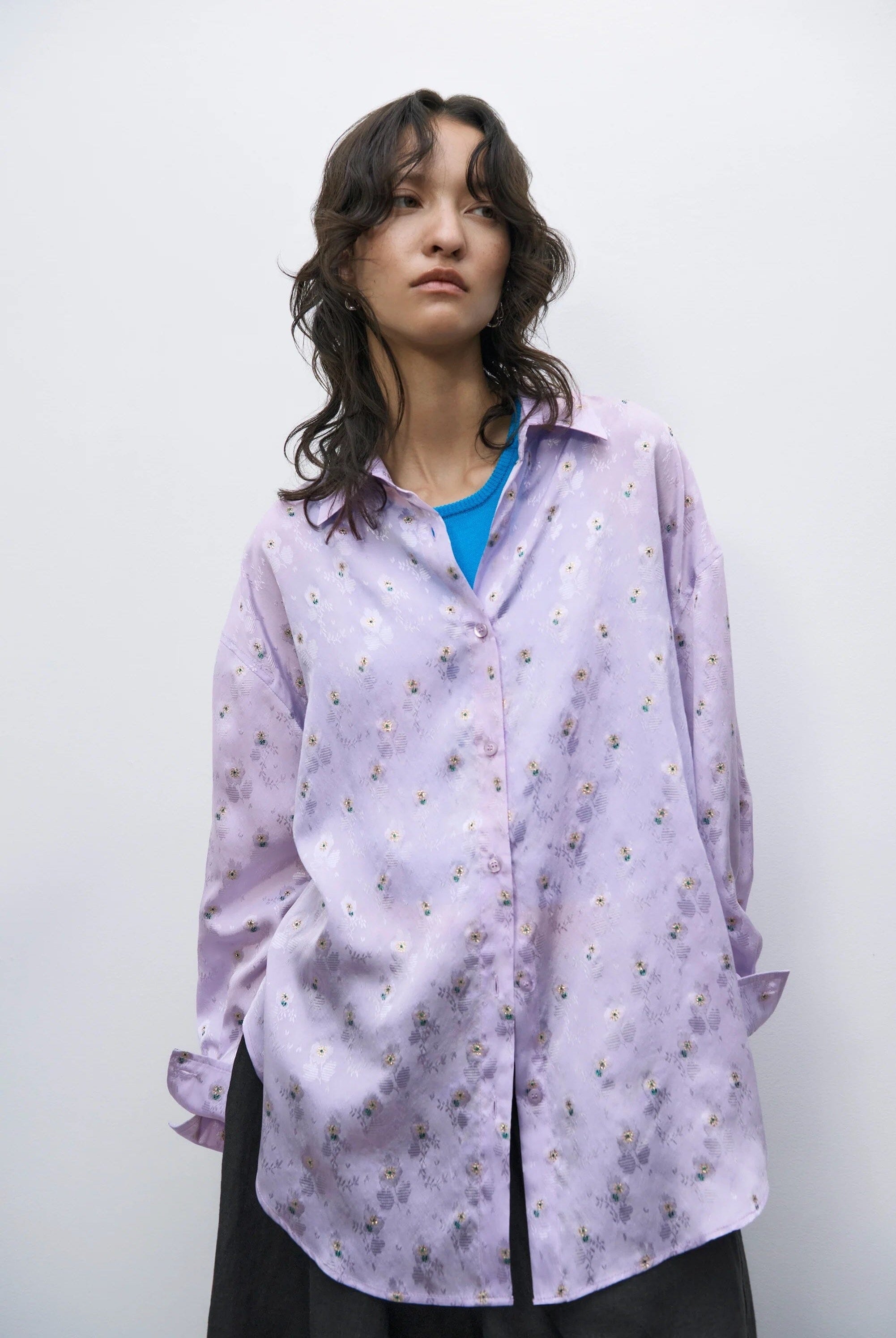 CORDERA | Silk Floral Shirt In Cardo - SHOP YUCCA Shirts & Tops CORDERA - YUCCA 