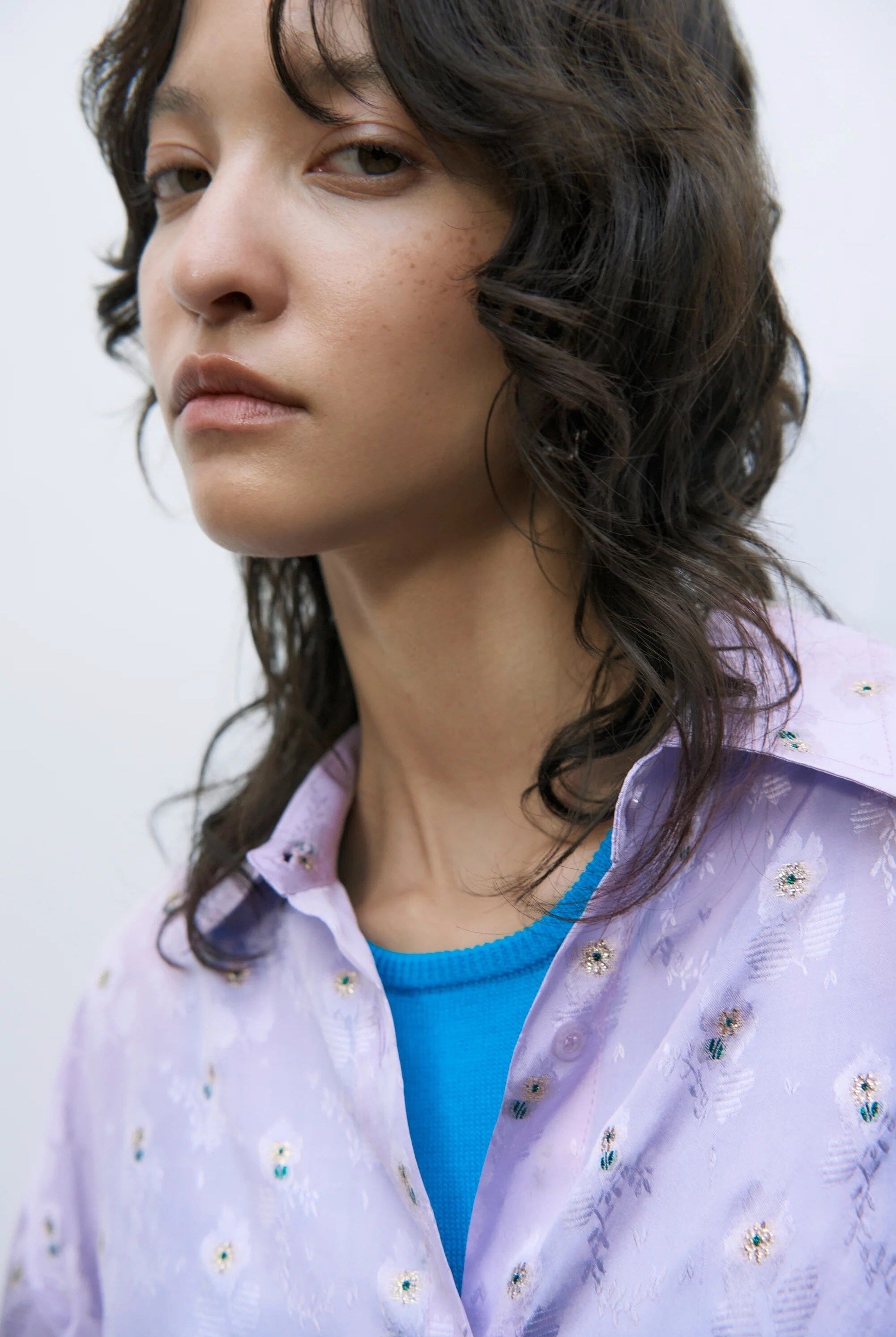CORDERA | Silk Floral Shirt In Cardo - SHOP YUCCA Shirts & Tops CORDERA - YUCCA 