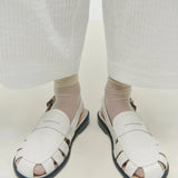 Cordera - Slingback Loafer - White - Shoes - YUCCA, Women’s clothing store Denver, women’s clothing website.