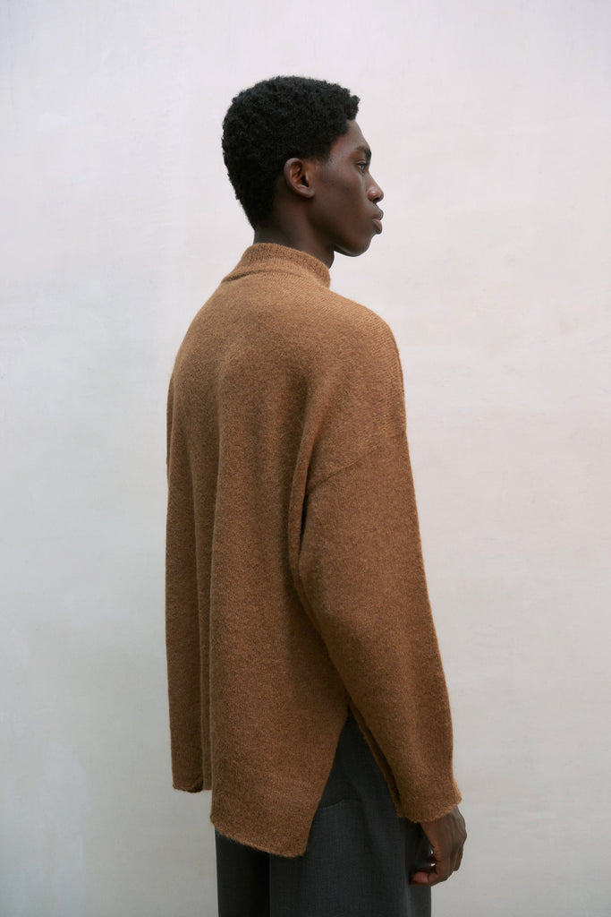 Suri Turtleneck Sweater - Camel